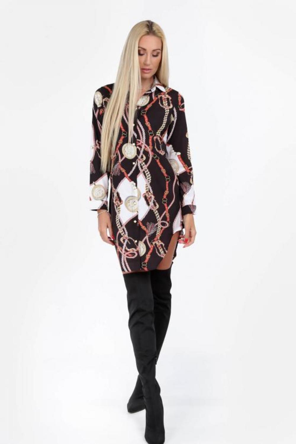 Duga košulja haljina 