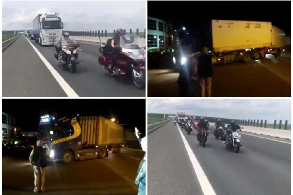 30 KAMIONA POMOĆI STIGLO U KRALJEVO: Nemački bajkeri poslali pomoć i postali HEROJI (VIDEO)