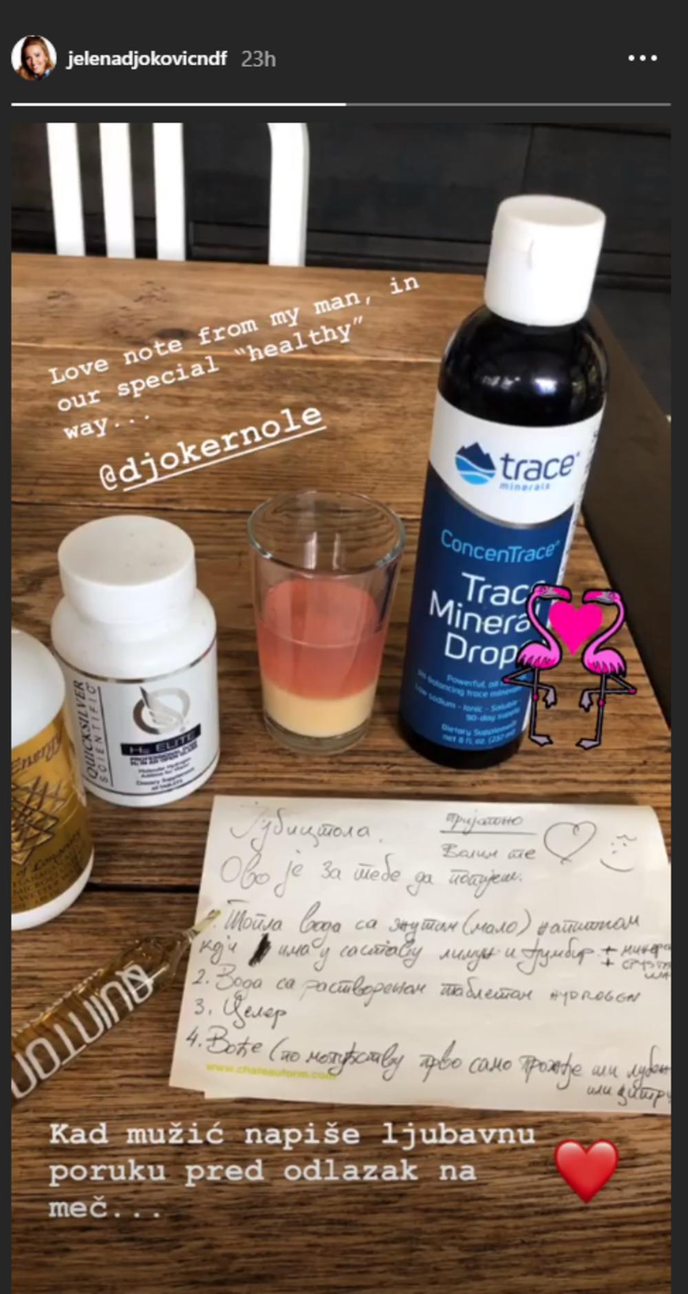 Instastori Jelene Đoković  