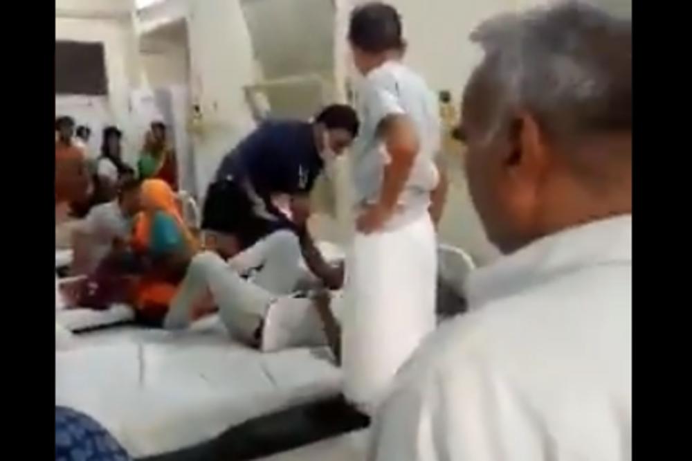 ZASTRAŠUJUĆI SNIMAK IZ BOLNICE: Lekar je krvnički ZLOSTAVLJAO nemoćnog pacijenta! (VIDEO)