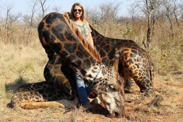 UBILA JE RETKU ŽIRAFU I POJELA JE SA PORODICOM: Nije se pokajala, a kada čujete njeno obrazloženje, ZALEDIĆETE SE!