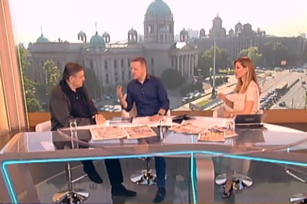 MRKONJIĆ JE URLAO NA SRĐANA I JOVANU ZBOG SLOBE MILOŠEVIĆA! Nastao je HAOS u programu UŽIVO
