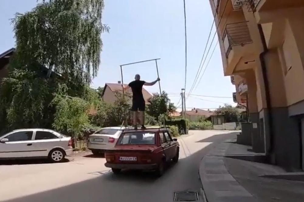 OVO ŠTO RADI OVAJ NIŠLIJA NIKO NIKAD PRE NJEGA NIJE PROBAO: Izgleda suludo, a tek kad pogledate video...