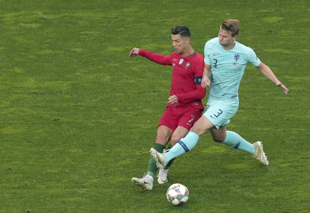 Kristijano Ronaldo želi da postane saigrač sa De Lihtom