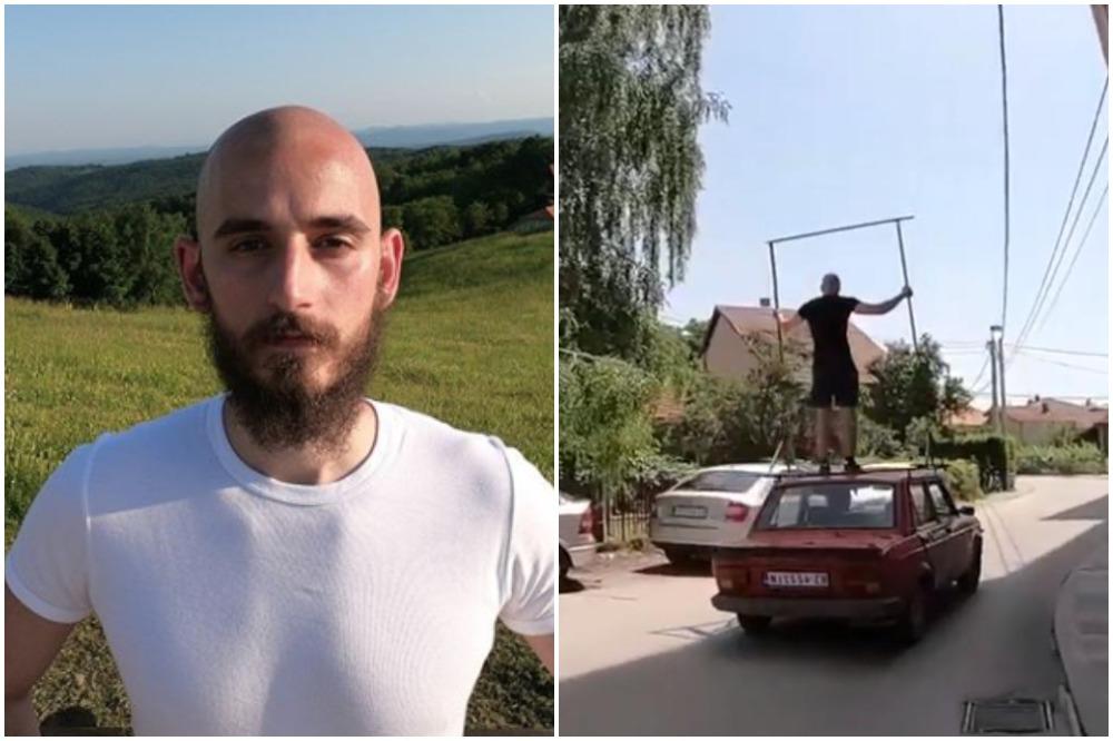 JAVIO NAM SE NIŠLIJA KOJI JE RADIO ZGIBOVE NA AUTOMOBILU: Otkrio nam je BAŠ SVE O SEBI! (VIDEO)