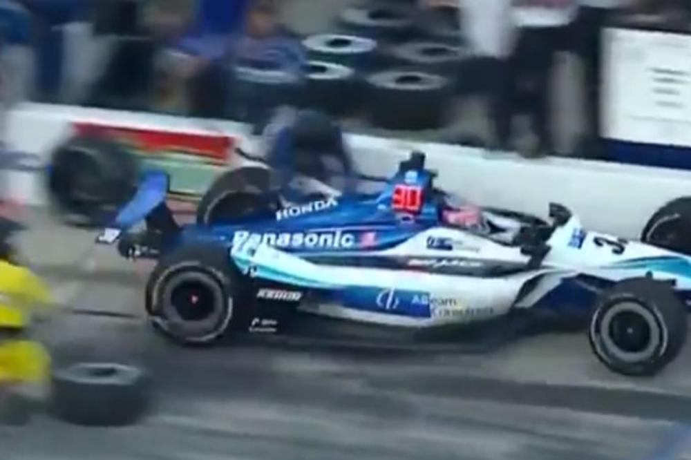 JEZIVA SCENA OD KOJE SE LEDI KRV: Japanski kamikaza je nekad pravio haos u F1, a sad je pregazio svog mehaničara!