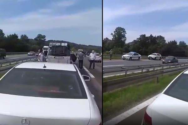 UŽASNA NESREĆA NA AUTO- PUTU BEOGRAD NIŠ! Pogledajte kakav HAOS se tamo desio! (FOTO)