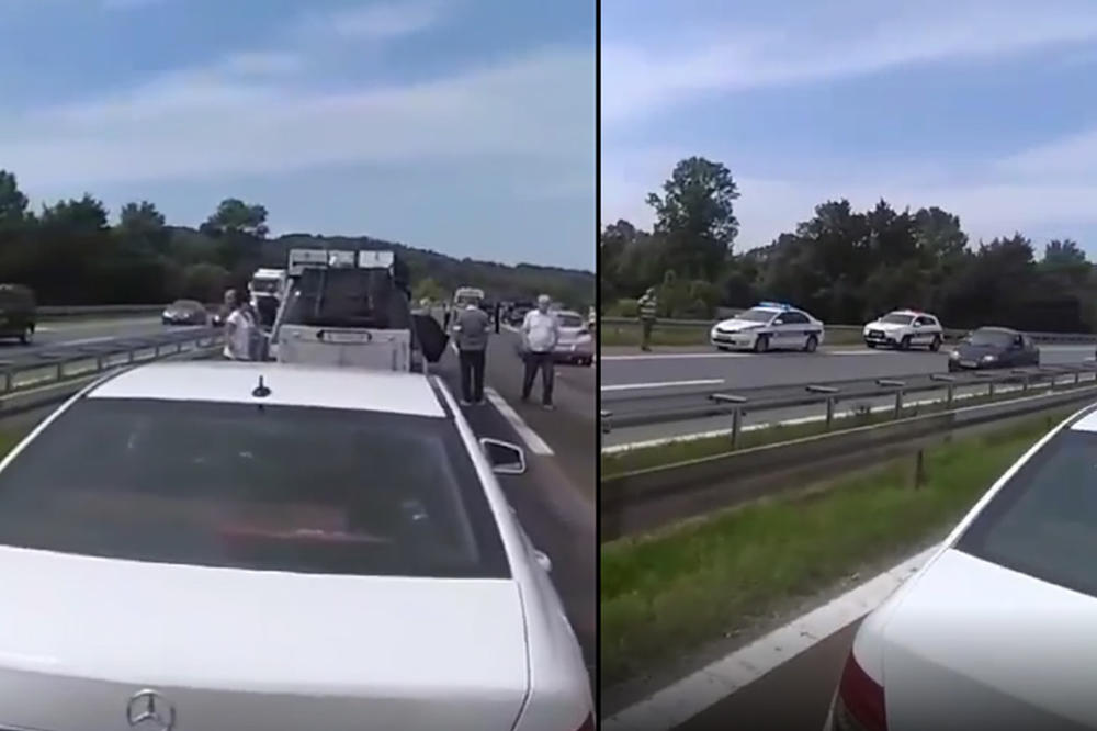 UŽASNA NESREĆA NA AUTO- PUTU BEOGRAD NIŠ! Pogledajte kakav HAOS se tamo desio! (FOTO)