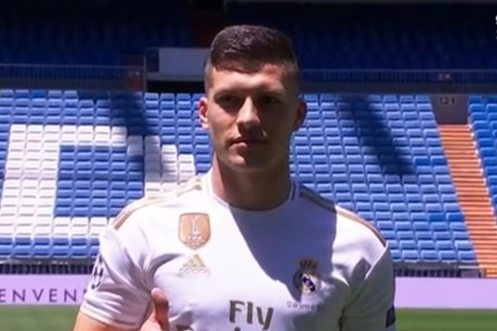 REAL PROMOVISAO JOVIĆA, A ONDA... Luka se usred Madrida obratio svima na srpskom jeziku!