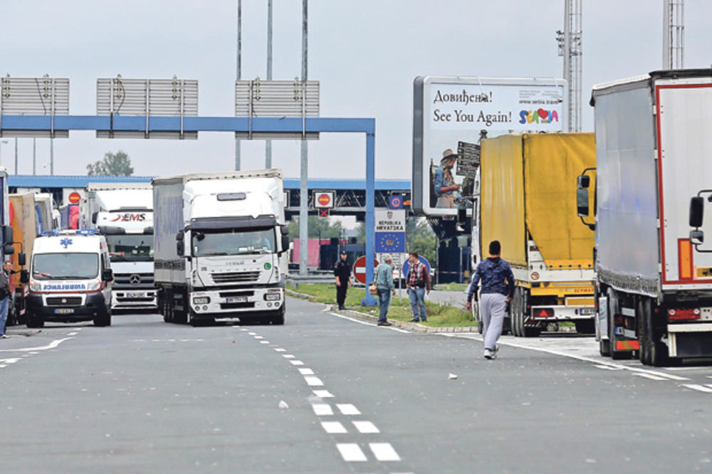 Kamioni sa hranom prolaze granicu bez čekanja: "Brza traka" za Otvoreni Balkan