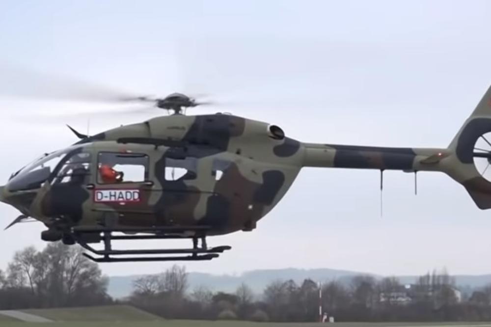 UGLEDALA GA BATAJNICA: Prvi Erbasov helikopter H145M SLETEO na beogradski vojni aerodrom