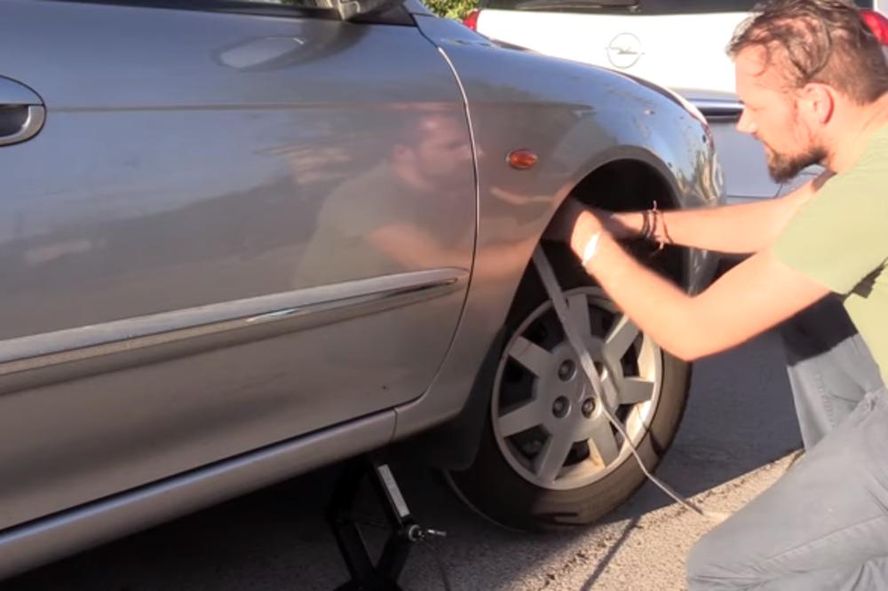 STARTUJTE SVOJ AUTOMOBIL SA PRAZNIM AKUMULATOROM KORISTEĆI SAMO KANAP: Svaki vozač mora da zna ovaj trik! (VIDEO)