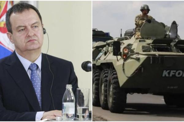 NE KOMENTARIŠEMO MNOGO SPEKULACIJE! Oglasio se KFOR povodom Dačićevih UPOZORENJA ZA KOSOVO!