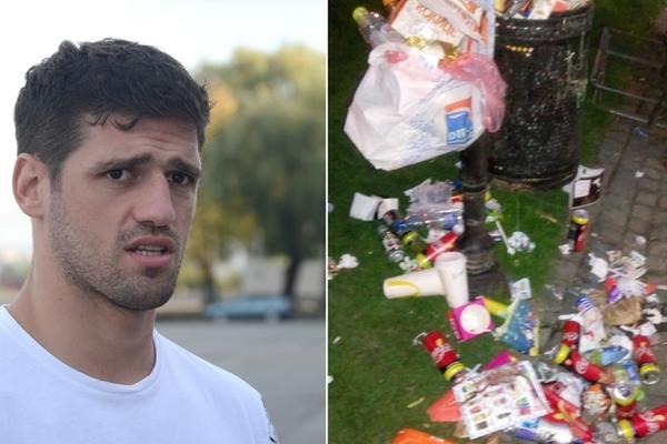 DESETOSTRUKI ŠAMPION SVETA SKUPLJA SMEĆE PO ULICAMA: Frapantne scene stižu nam iz Novog Sada!