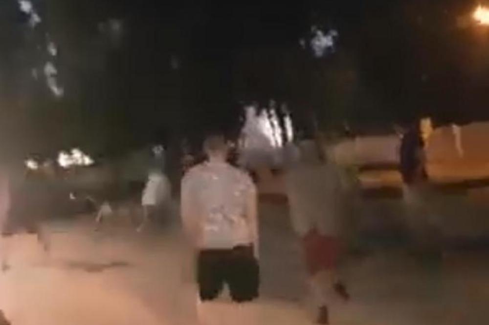 OVA SUROVA TUČA U SPLITU DESILA SE ZBOG RAČUNA ZA TAKSI! Tukli se štakama, jedan i patosiran (VIDEO)