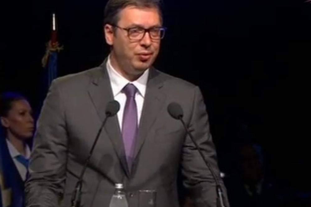 VUČIĆ NA SVEČANOJ AKADEMIJI POVODOM DANA MUP-A I DANA POLICIJE: Policija nikada neće služiti vlasti, već građanima