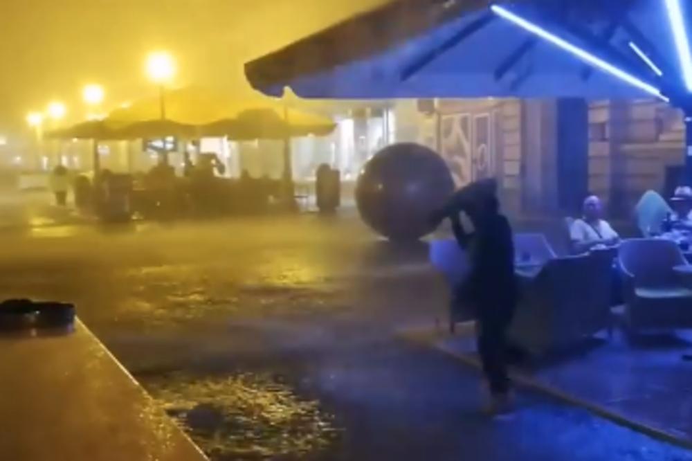 HILJADU MUNJI NAD ZAGREBOM! Jako nevreme pogodilo hrvatsku prestonicu, a od OVE FOTOGRAFIJE zastaje dah (FOTO)