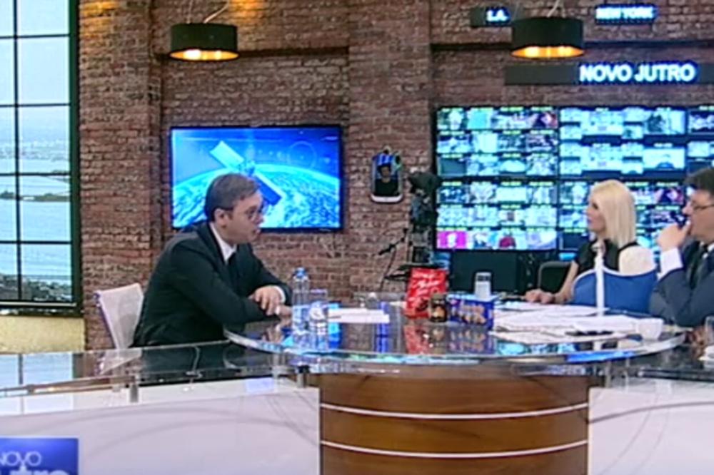 MUK U STUDIJU PINKA! Kada je Vučić OVO rekao o njegovoj ćerki Milici, Dea i Sarapa su ostali bez teksta