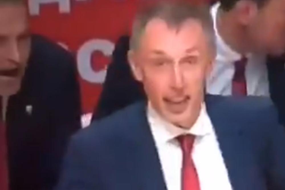 ZNAŠ KAD ĆEŠ VIŠE DA SUDIŠ EVROLIGU? NIKAD! Grobari ovaj snimak Milana Tomića sa finala KLS ne prestaju da dele!