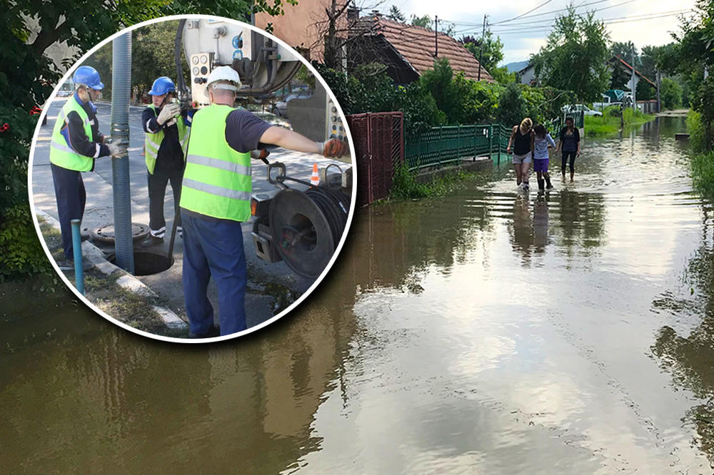 U KIŠNU KANALIZACIJU BACAJU DEČJA KOLICA, MONITORE, PELENE, KUPUS... Ovo je PRAVI RAZLOG poplava u Beogradu!