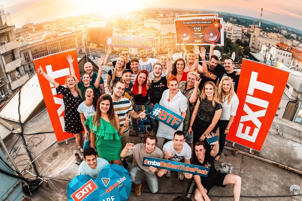 EXIT U VELIKOJ KAMPANJI #SHARELOVE: Saradnja među mladima iz zemalja regiona jedina je šansa za razvoj Balkana