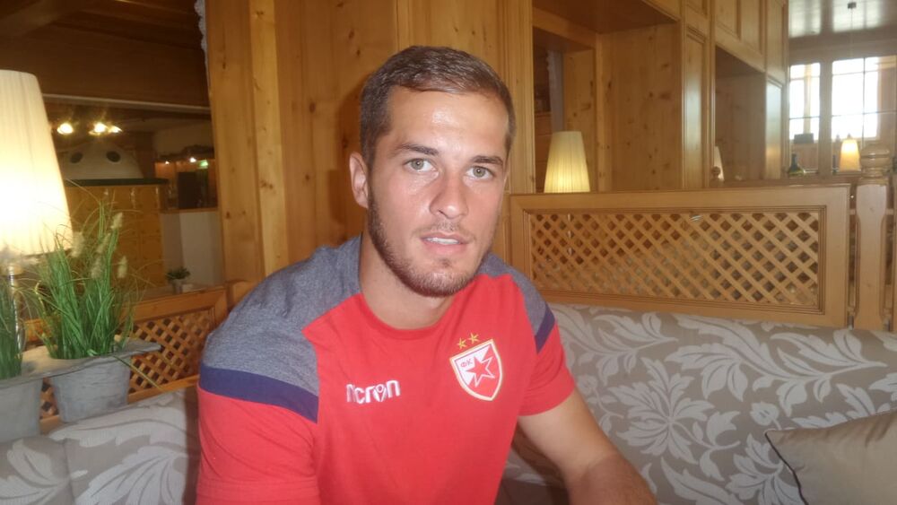 Goran Čaušić u dresu Zvezde