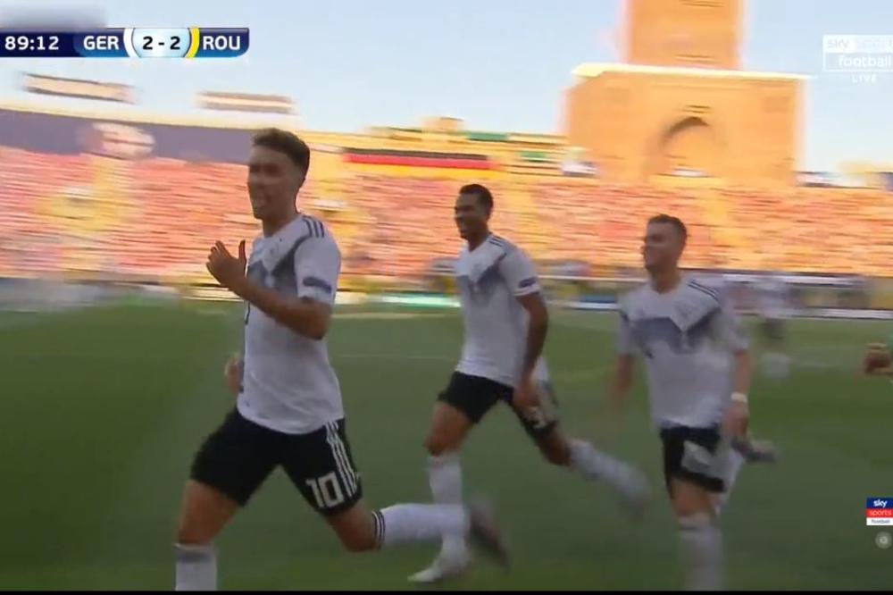 LUDO DA LUĐE NE MOŽE BITI: Nemačka posle velikog preokreta u 90. minutu do pobede i plasmana u finale EP za mlade!