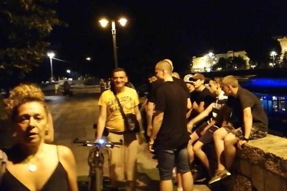 VELIKI INCIDENT NA ŠETNJI PROTIV FAŠIZMA U NIŠU: Snimljene PROVOKACIJE ljubitelja NEDIĆA I LJOTIĆA! (VIDEO)