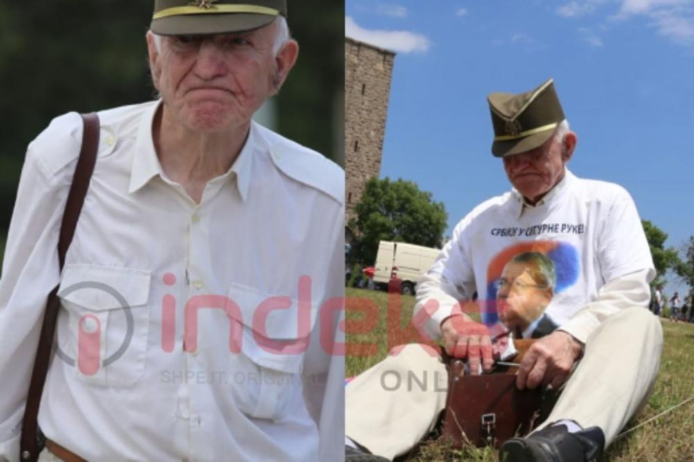 PONIŽAVANJE NA GAZIMESTANU: Albanska policija naterala SRPSKOG ČIČU da skine MAJICU! Smetao im je NJEGOV LIK (FOTO)