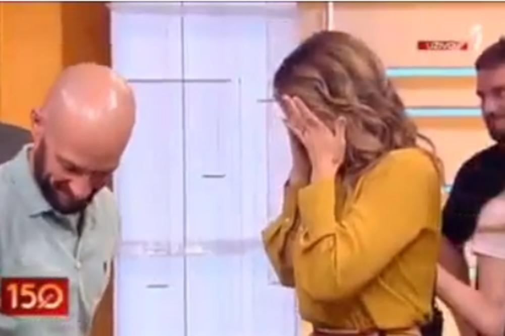 CELA SRBIJA PLAKALA SA MAJOM NIKOLIĆ: Voditeljka odgledala OPROŠTAJNI PRILOG o sebi, pa zajecala (FOTO)