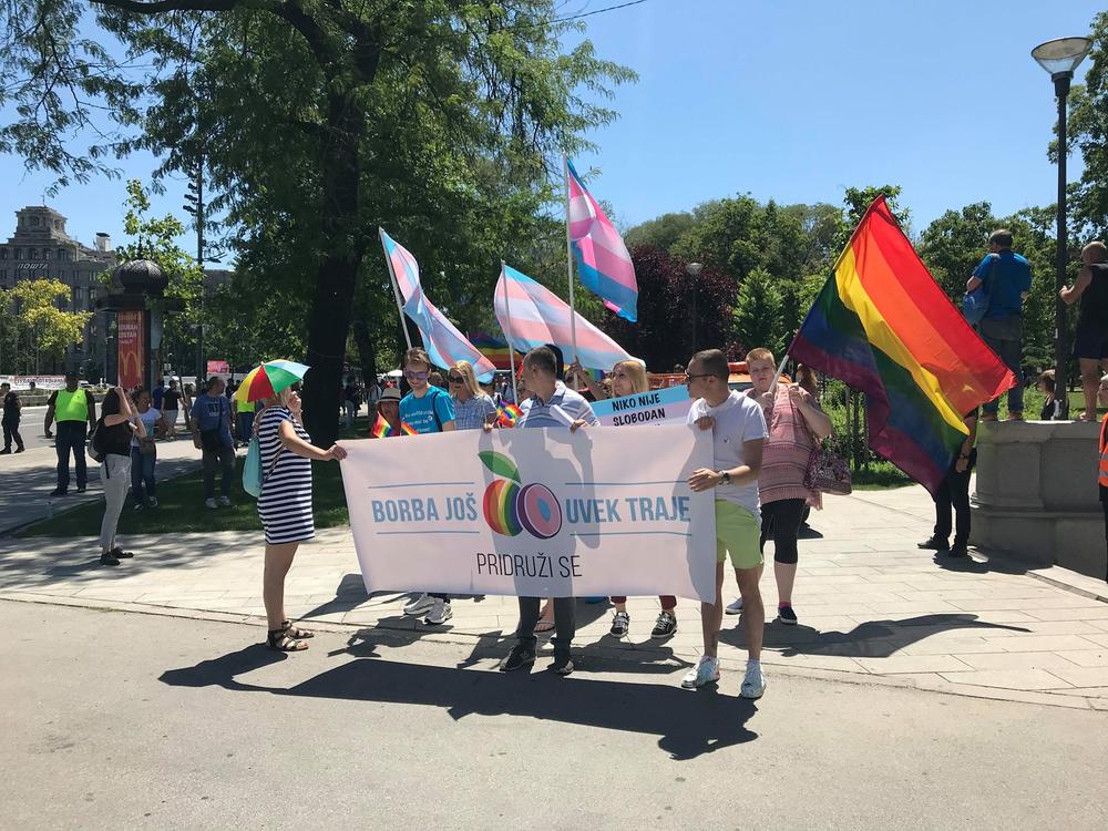 Atmosfera u Pionirskom parku  