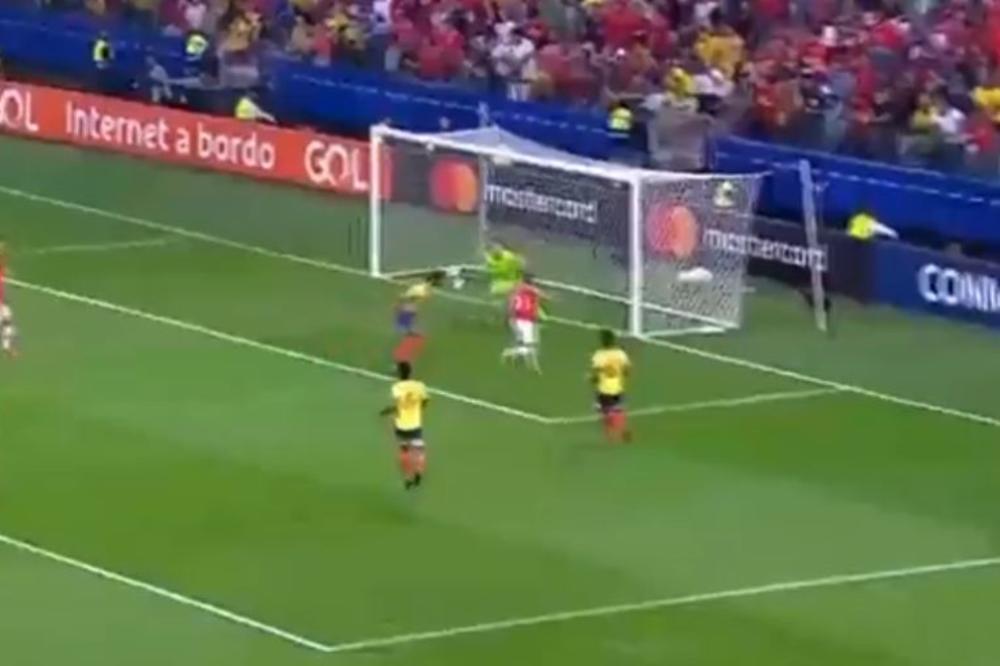 MAČIJI REFLEKS: Ludačka odbrana golmana na Kopa Americi!