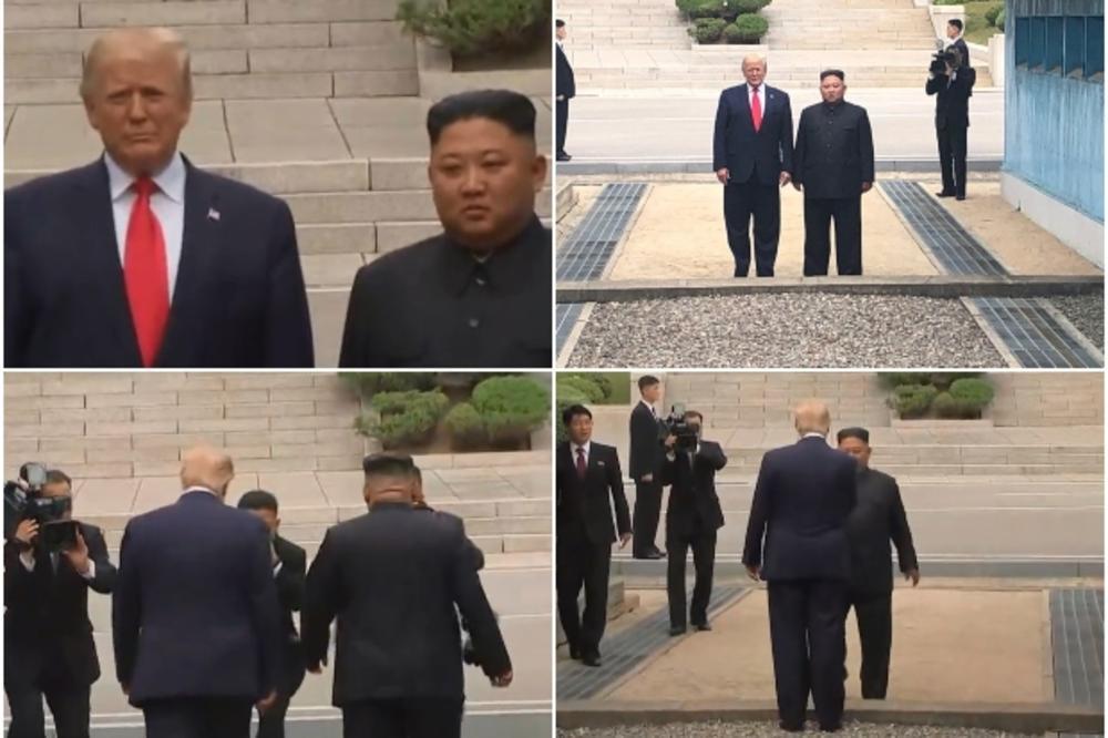 SVI SU GLEDALI U NJIH! TRAMP SE SREO SA KIMOM! Čim se pozdravio sa šefom SEVERNE KOREJE Donald je URADIO ovu stvar