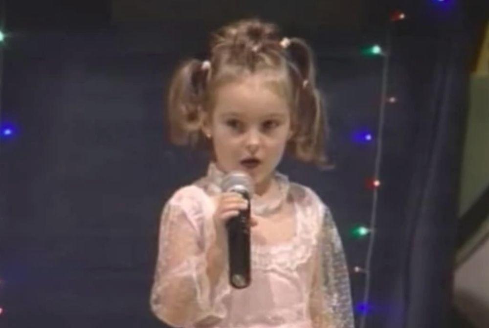 Džejla Ramović na prvom javnom nastupu