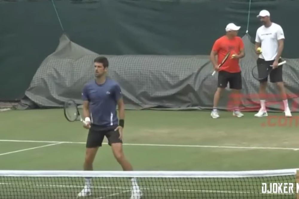 PRVI NOVAKOV TRENING SA IVANIŠEVIĆEM: Vežba se ono u čemu je Hrvat bio fantastičan, to je vrhunska igra za Vimbldon