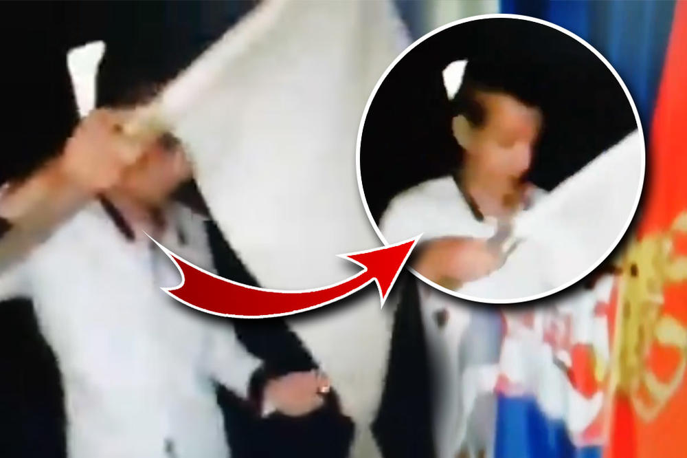 NEKA GORI SPRSKA ZASTAVA, ŠIPTARIJA FOREVER! Momak iz Šida zapalio SRPSKU ZASTAVU, snimak će vas RAZBESNETI (VIDEO)