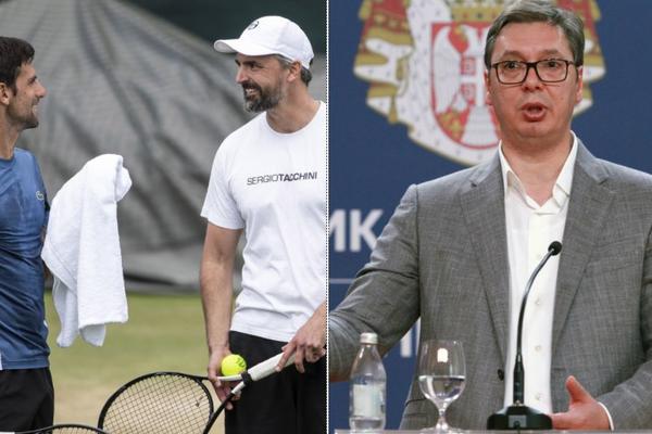 VUČIĆ O SARADNJI ĐOKOVIĆA I IVANIŠEVIĆA: To je dobro za Srbiju, ako smem to tako da kažem! Novak je hrabar!