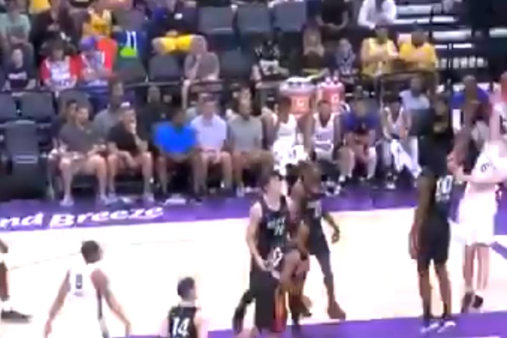 SMAJLI LOMI OBRUČE PO NBA: Srbin još jednom oduševio Amere! Velika karijera je pred njim!