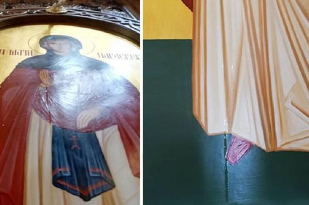 U HRAMU U OVČI DESILO SE ČUDO! Ikona je MIROTOČILA, a poslednji put kad se ovo dogodilo, desila se TRAGEDIJA (FOTO)