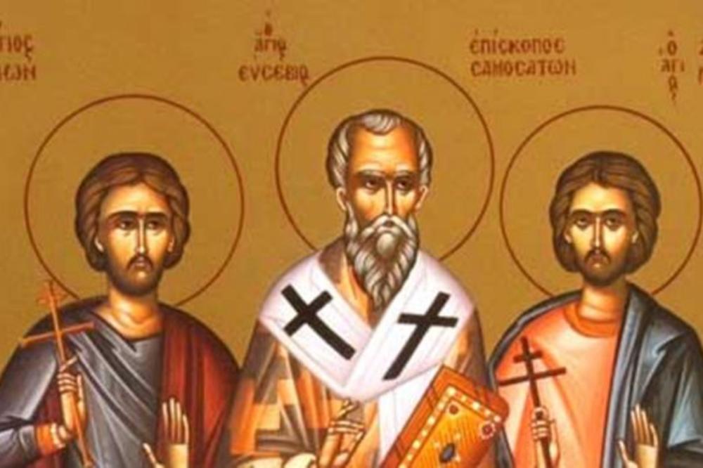 OVOG MUČENIKA NI VRELO ULJE NIJE POVREDILO! Vernici danas slave Zinona kom su glavu ODSEKLI MAČEM!