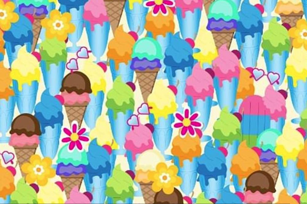 MOŽETE LI DA PRONAĐETE SLADOLED NA ŠTAPIĆU ZA 12 SEKUNDI? Mozgalica od koje je mnogima PROKLJUČAO MOZAK