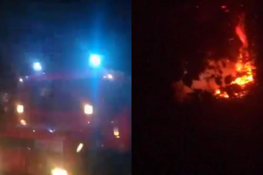 BESNI VATRA KOD HOTELA S IGRAČIMA PARTIZANA: Trener Hajduka iz Splita gasio požar, nije hteo da čeka vatrogasce