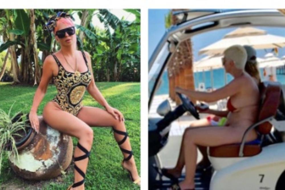 SALO SA STOMAKA KIPI SA SVIH STRANA! Kako zaista izgleda KARLEUŠA BEZ FOTOŠOPA na plaži! NIĐE VEZE