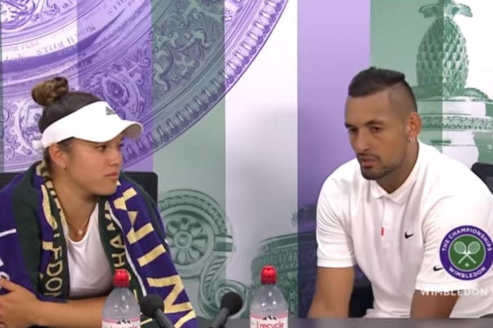 NEMOJ DA... CEO SVET PRIČA O OVOJ KONFERENCIJI ZA MEDIJE: Partnerka spustila Kirjosa kao niko da sada!