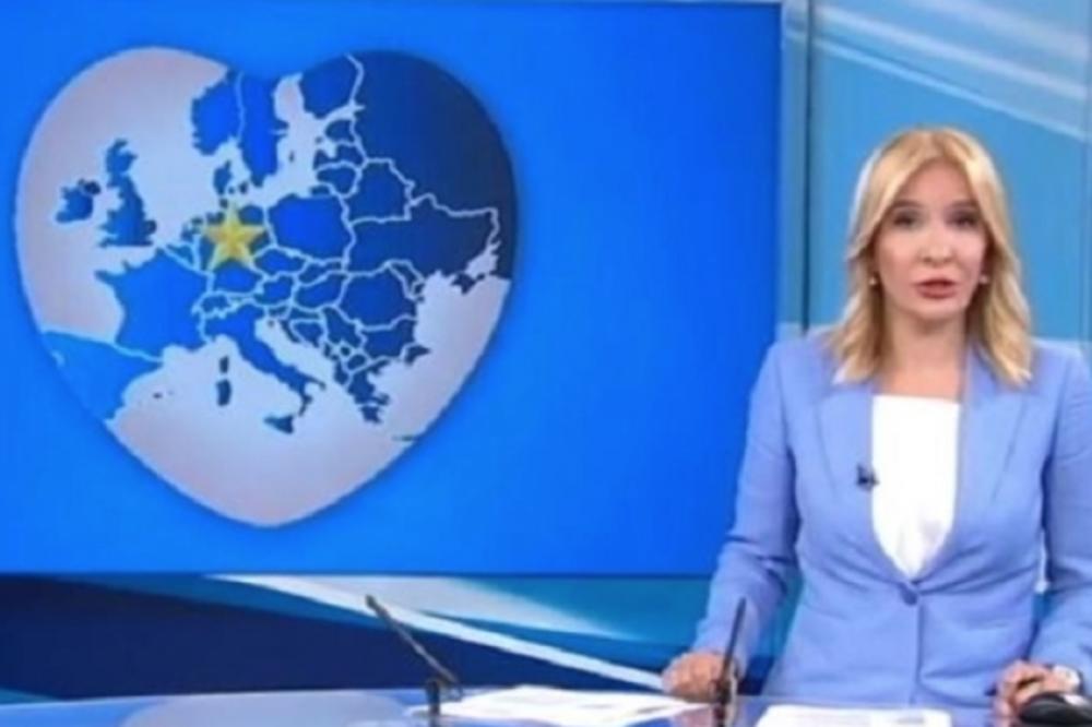 TOKOM EMITOVANJA DNEVNIKA 2 DESIO SE SKANDAL: Voditeljka je čitala vesti, a u pozadini neoprostiva GREŠKA!