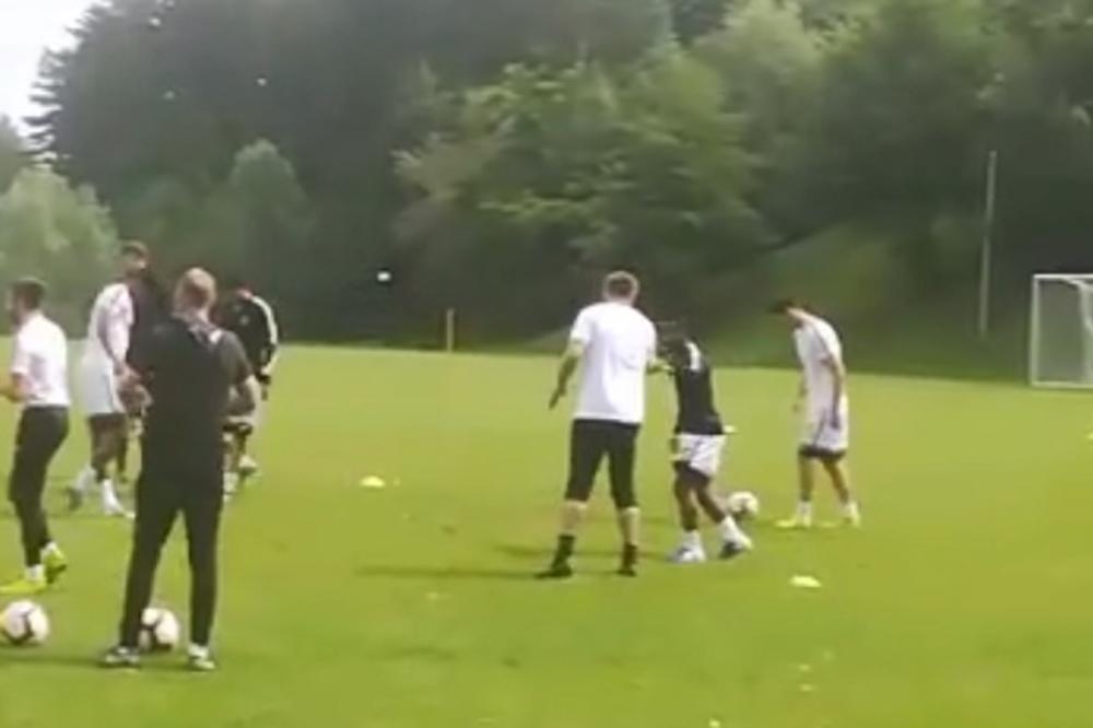 NE TREBA IM ŠPIC, KAD JE SAVO TU: Šou Miloševića, Sume i Stojkovića na treningu Partizana! Žoga bonito u Sloveniji!