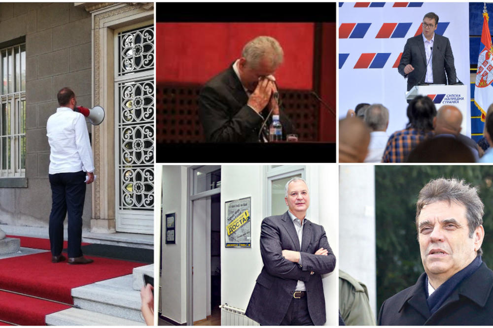 PLAKALI SU JER SU DECA PORASLA, POBEGLI OD DEBAKLA, NOSILI MEGAFON: Ovi srpski političari su NAPUSTILI fotelje