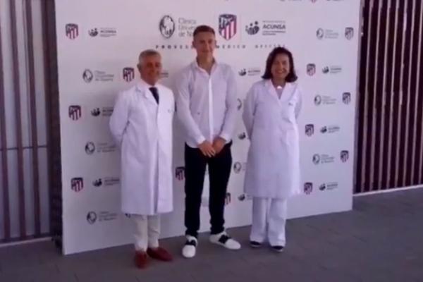 ATLETIKO PREDSTAVIO ŠAPONJIĆA: Simeone je najbolji trener na svetu, jedva čekam da ga vidim na treningu!