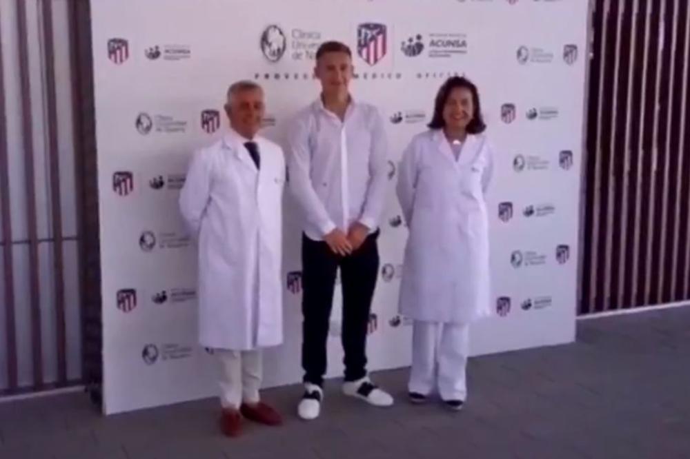 ATLETIKO PREDSTAVIO ŠAPONJIĆA: Simeone je najbolji trener na svetu, jedva čekam da ga vidim na treningu!