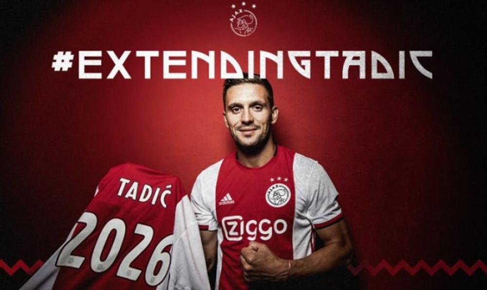 Dušan Tadoć je potpisao ugovor sa Ajaksom do 2026. godine